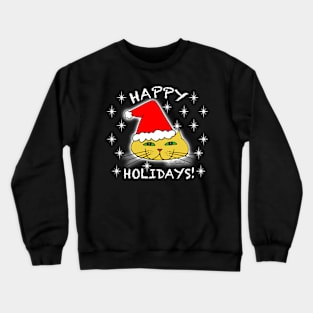 Christmas Santa Cat Crewneck Sweatshirt